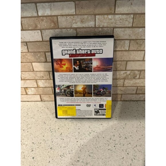 Grand Theft Auto Liberty City Stories PS2 2006 CIB Complete Tested - Picture 2 of 3